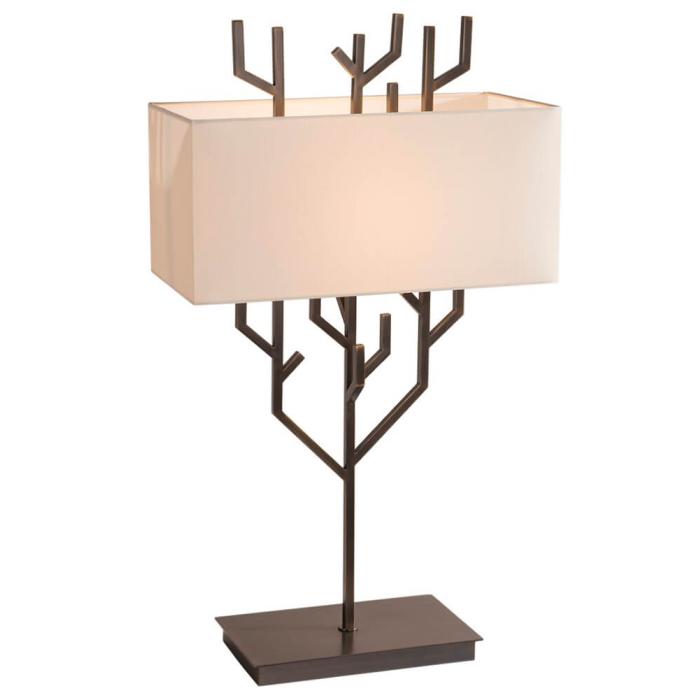 RV Astley Lorcan Table Lamp in Dark Brass 1
