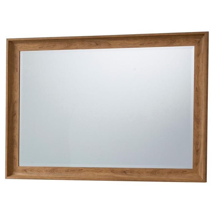 Pavilion Chic Forge Oak Effect Wall Mirror 1