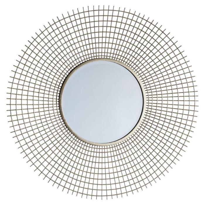 Pavilion Chic Ascott Wire Frame Mirror - Gold 1