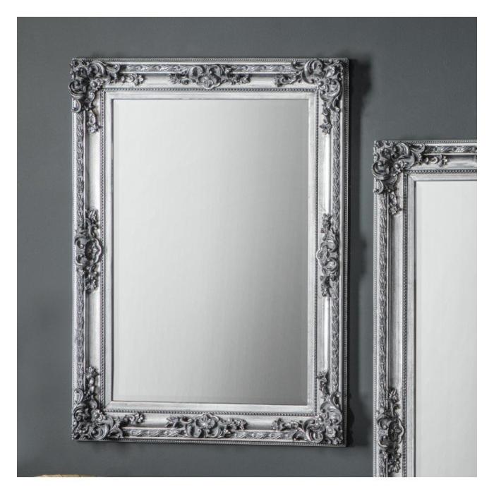 Pavilion Chic Lucy French Style Wall Mirror - Silver 1