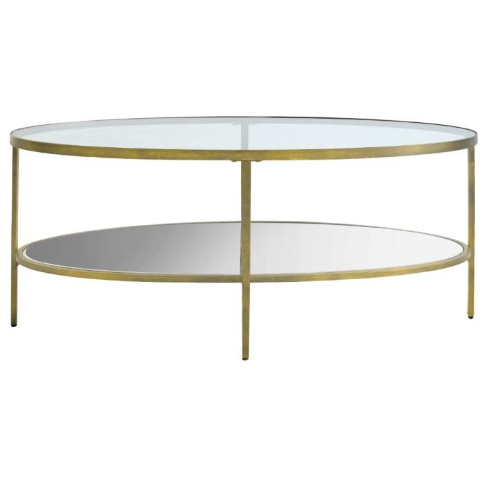 Pavilion Chic Pierre Coffee Table in Champagne 1