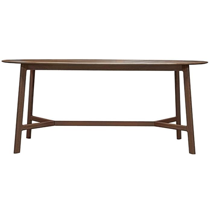 Pavilion Chic Andover Oval Walnut Dining Table 1