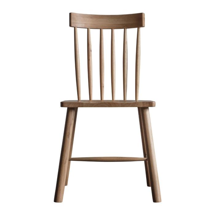 Pavilion Chic Cleeves Light Oak Dining Chair Set of 2 1