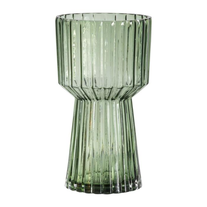 Enrique Green Glass Vase 1