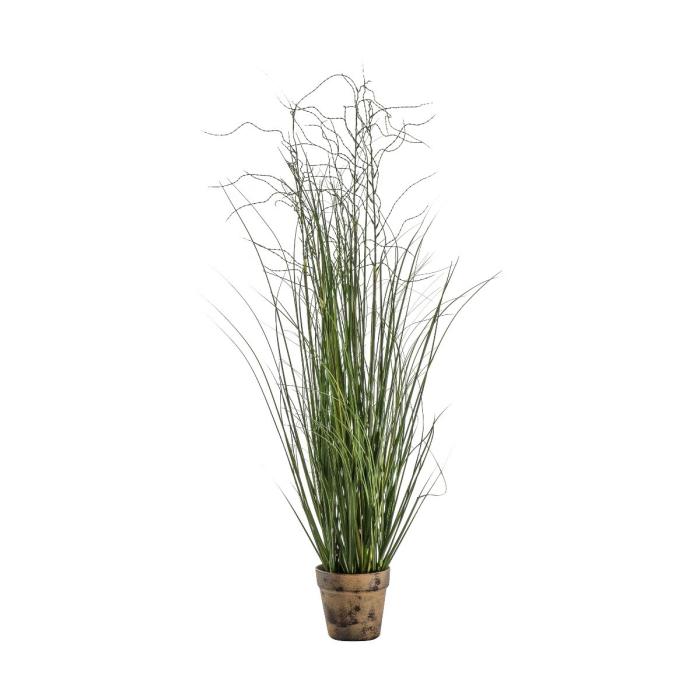 Pavilion Chic Artificial Potted Onion Grass Green H.10cm 1