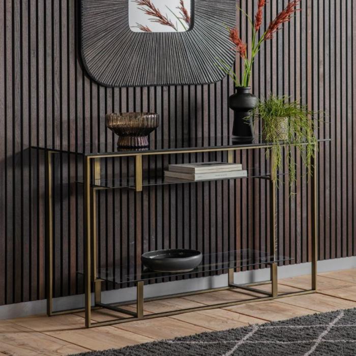 Pavilion Chic Phillimore Console Table in Bronze 1