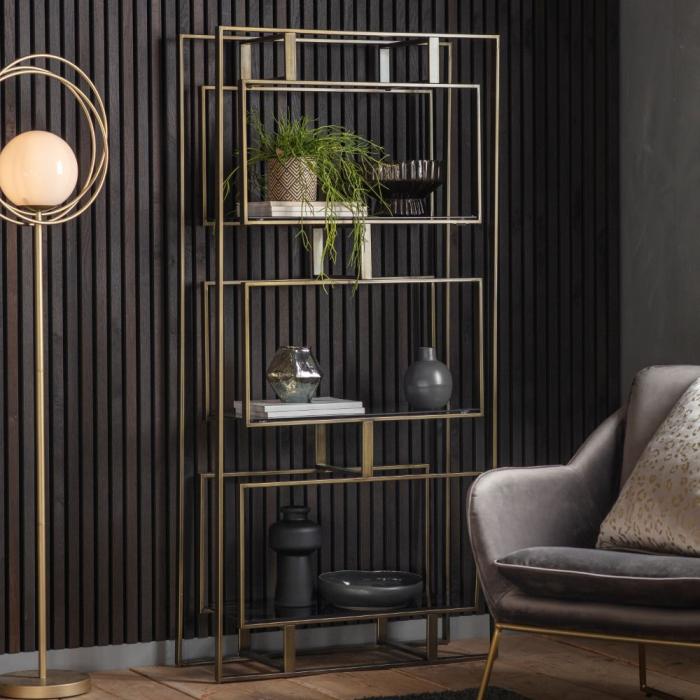 Pavilion Chic Phillimore Open Display Unit in Bronze 1