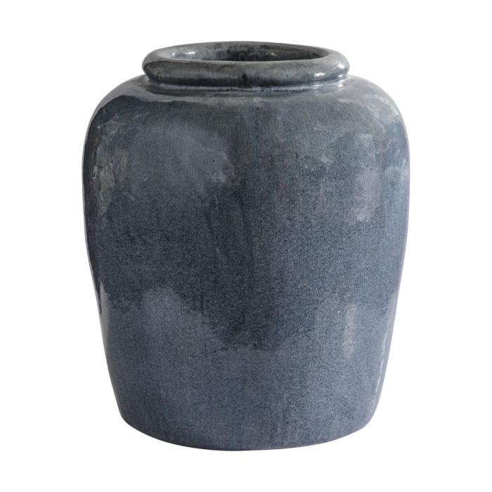 Poha Jar Outdoor Planter in Mineral 1