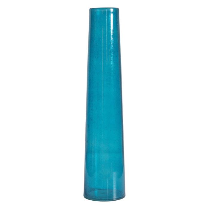 Kit Large Blue Bubble Glass Vase 1