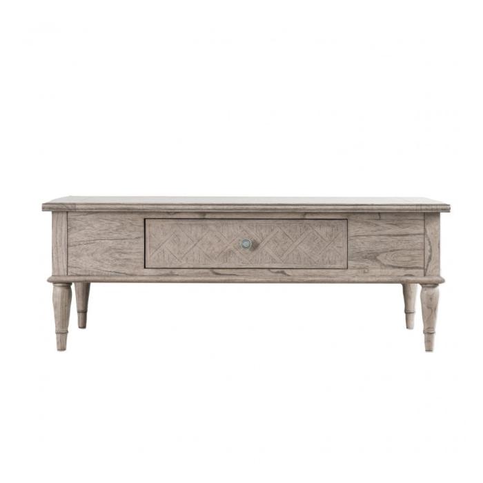 Cotswold Rectangular Coffee Table with Drawer 1