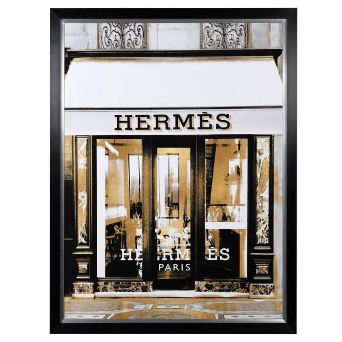 Pavilion Chic Hermes Framed Art 1