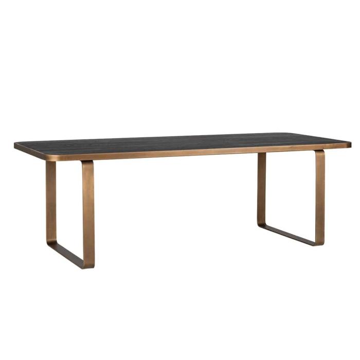 Richmond Hunter Dining Table with Gold Legs 1