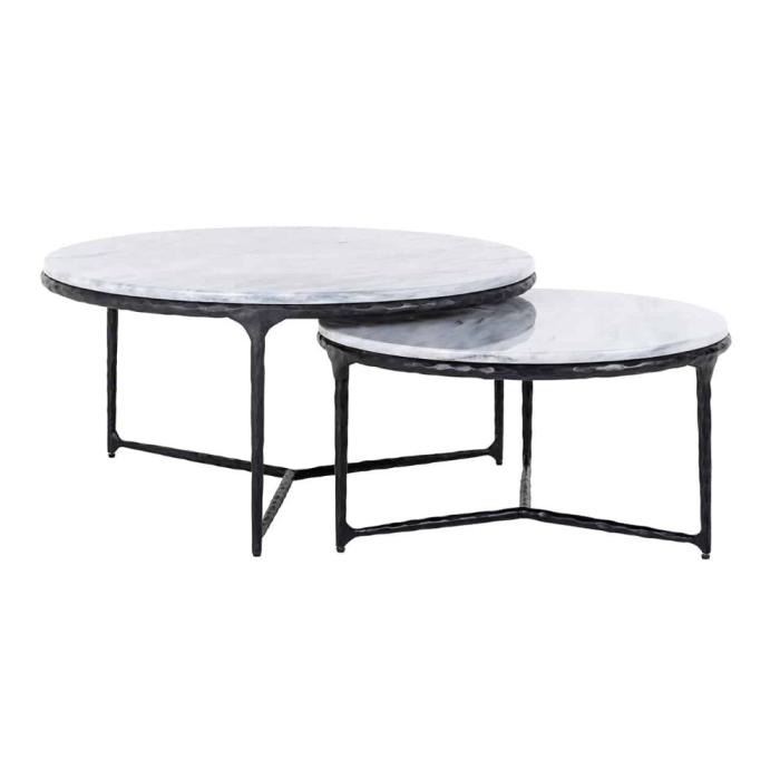 Richmond Smith Nesting Coffee Tables in Black 1