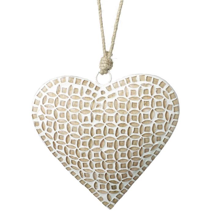 Parlane Hanging Heart Patrice Blush H.15cm 1