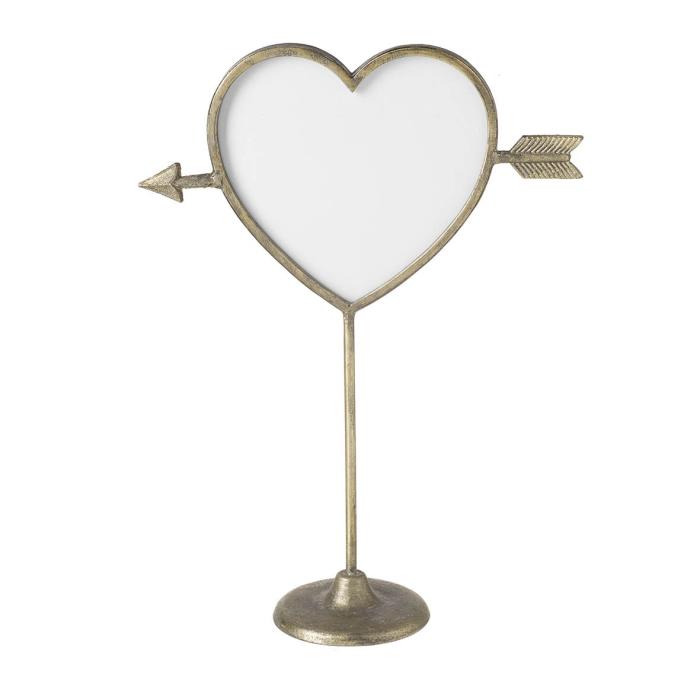 Parlane Photo Frame Cupid On Stand Champagne Gold H.43cm 2