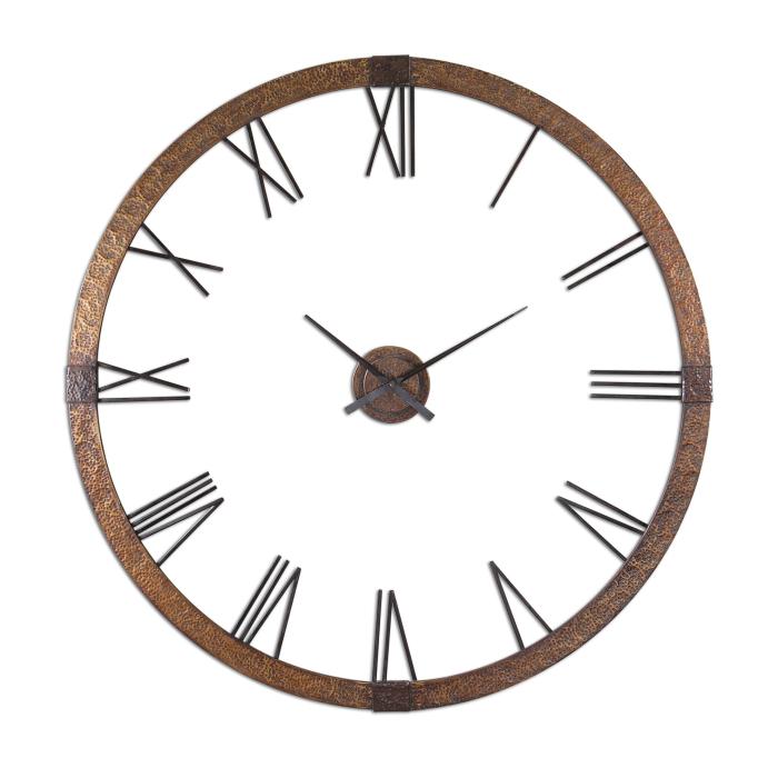 Uttermost  Amarion 60" Copper Wall Clock 1