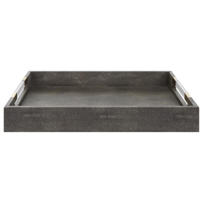 Uttermost  Wessex Gray Tray 1