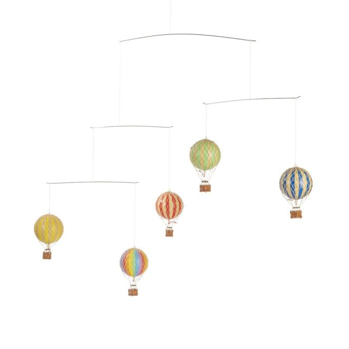 Authentic Models Hot Air Balloon Mobile in Multicolour 1