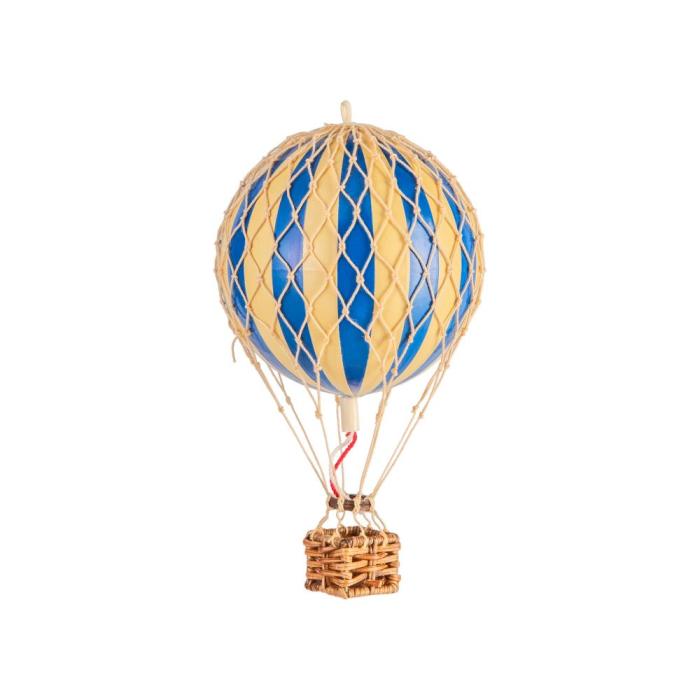 Floating The Skies Small Hot Air Balloon Blue 1