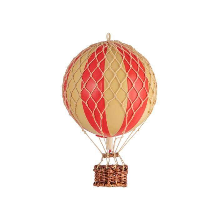 Floating The Skies Small Hot Air Balloon Red Double 1
