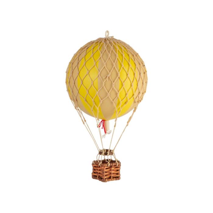 Floating The Skies Small Hot Air Balloon Yellow Double 1