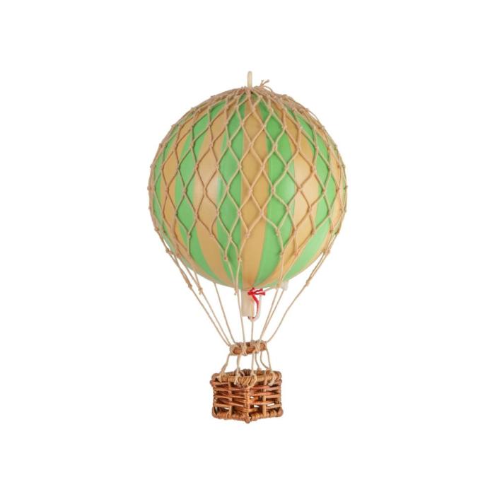 Floating The Skies Small Hot Air Balloon Green 1