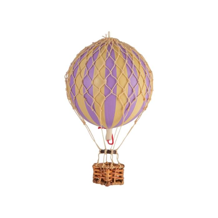Floating The Skies Small Hot Air Balloon Lavender 1