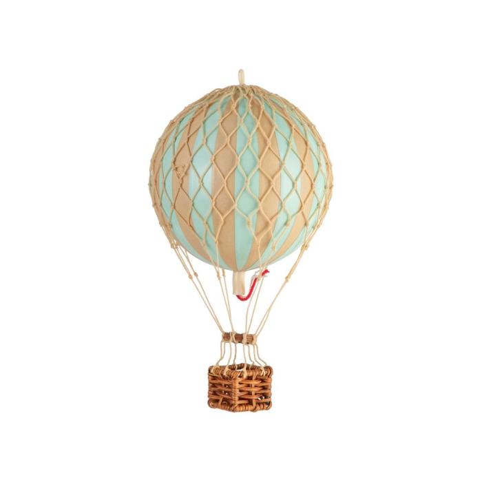Floating The Skies Small Hot Air Balloon Mint 1