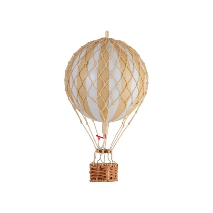 Floating The Skies Small Hot Air Balloon White 1