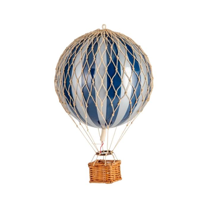 Authentic Models Travels Light Hot Air Balloon Medium, Silver Navy 1
