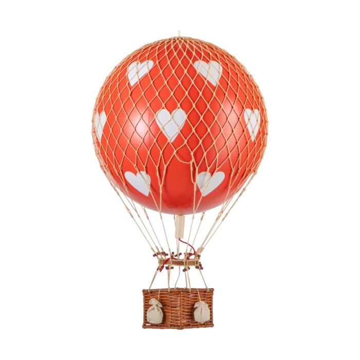 Royal Aero Large Hot Air Balloon Red Hearts 1