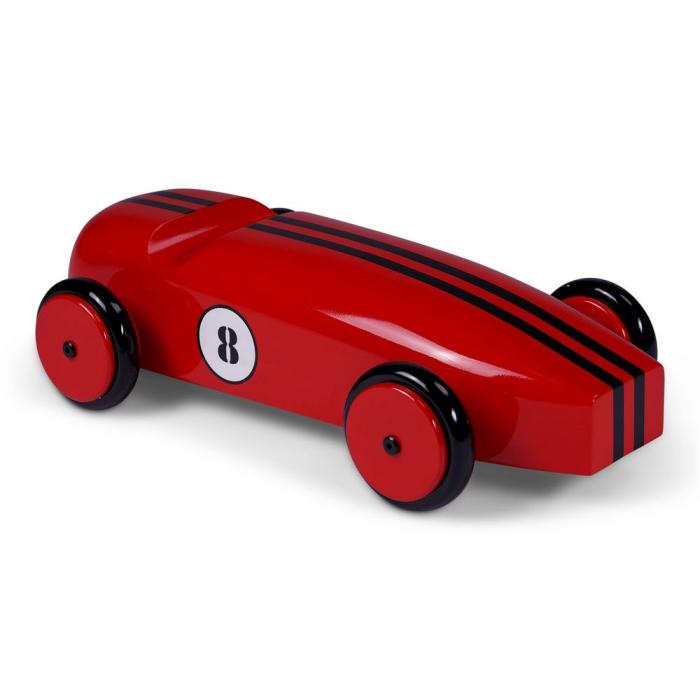 Authentic Models Wooden Model Car in Red 1