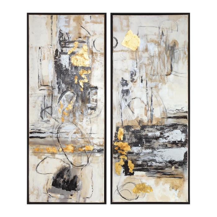Uttermost  Life Scenes Abstract Art S/2 1