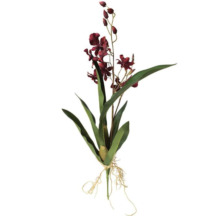 Pavilion Flowers Artificial Orchid Oncidium Purple Height 47.5cm 1