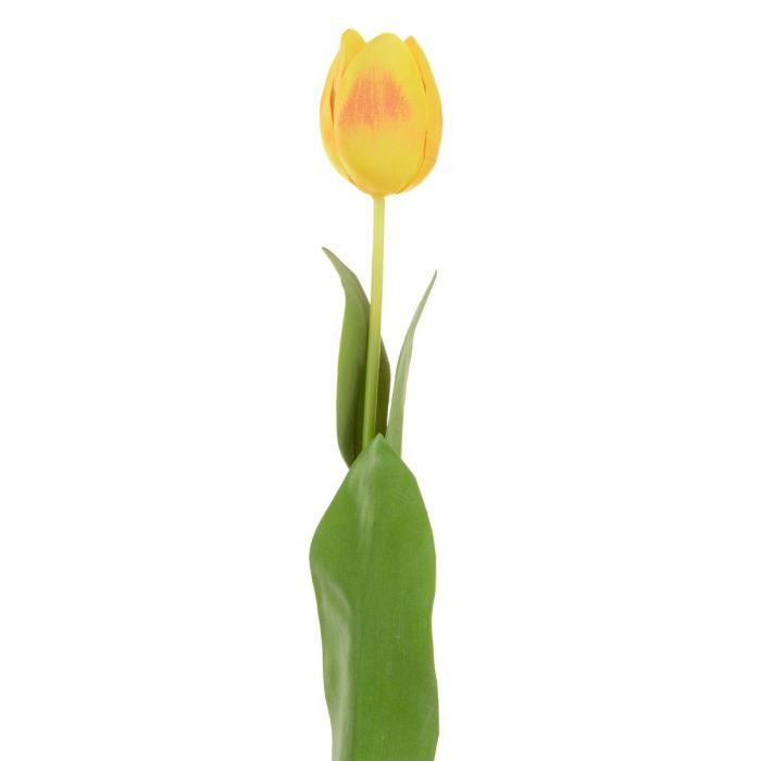 Pavilion Flowers Artificial Tulip Yellow Height 53cm 1