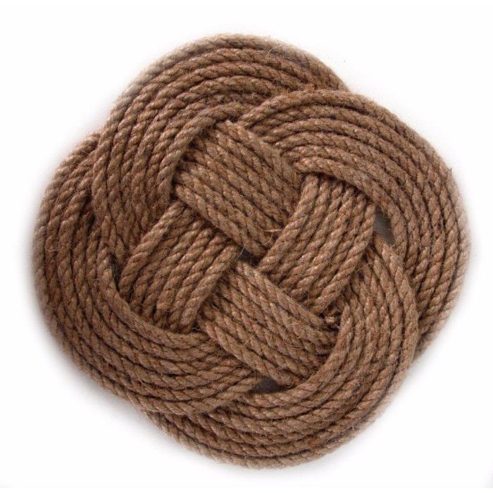 Authentic Models Coaster Large in Rope 1