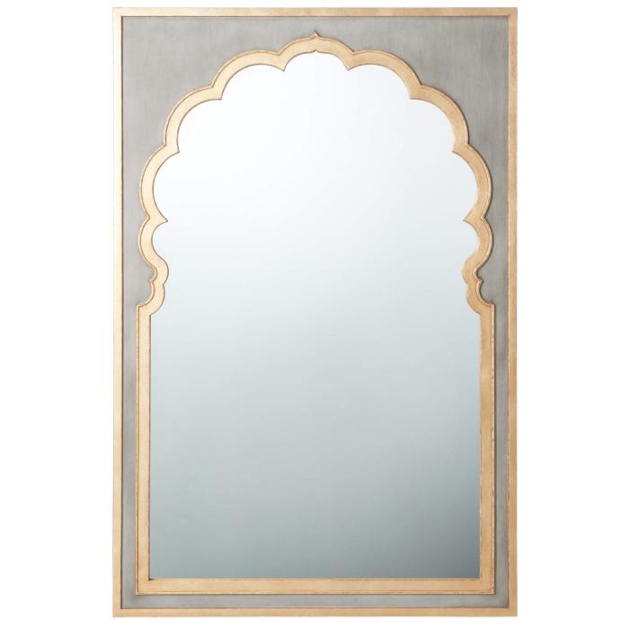 Theodore Alexander Jaipur Wall Mirror in Grey 1