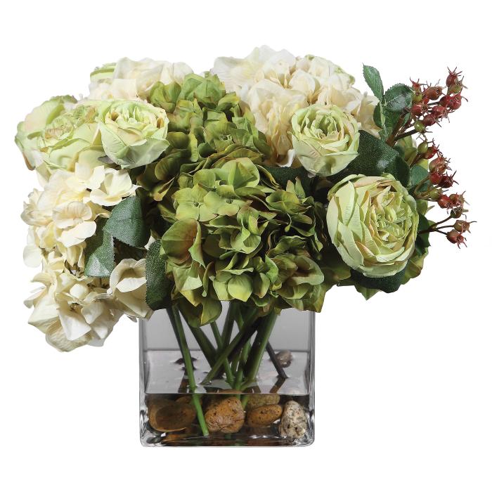 Uttermost  Cecily Hydrangea Bouquet 1