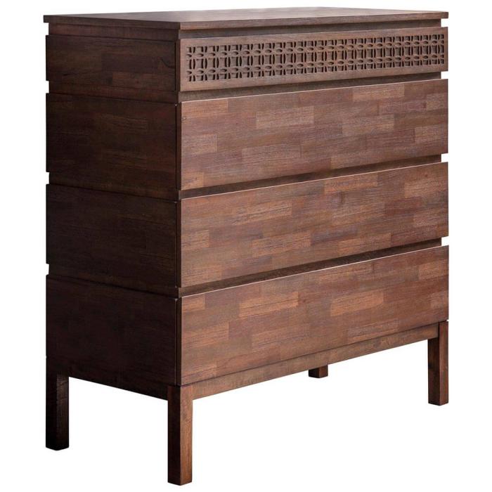 Pavilion Chic Burnsall Chest of Drawers - Brown 1