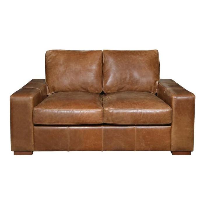 2 Seater Maximus Leather Sofa 1