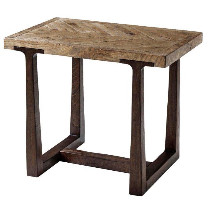 Clearance Theodore Alexander Accent Table Stafford in Echo Oak 1