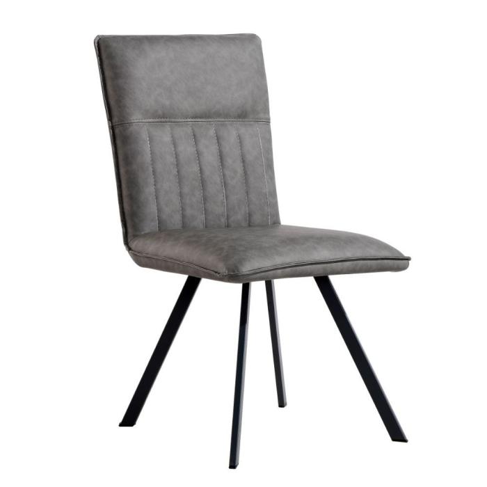 Lincoln Dining Chair in Grey 1