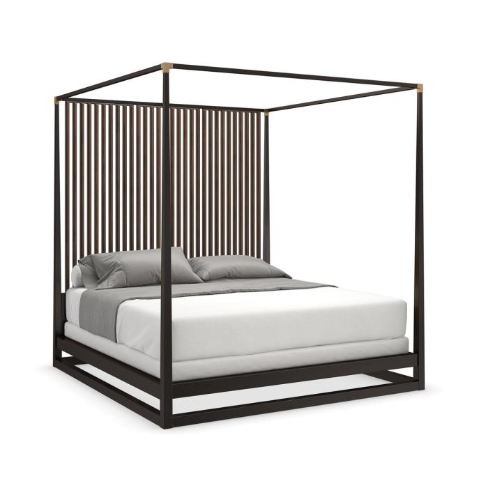Caracole Pinstripe US King Size Bed 2