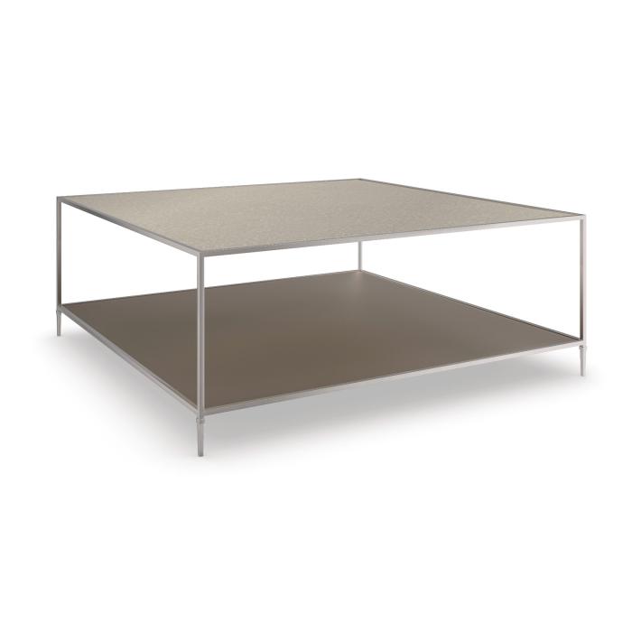 Caracole Coffee Table Shimmer Square 1