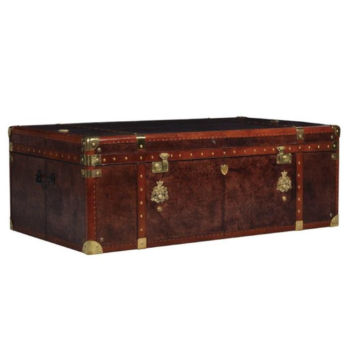 Pavilion Chic Coffee Table Trunk Vintage 1