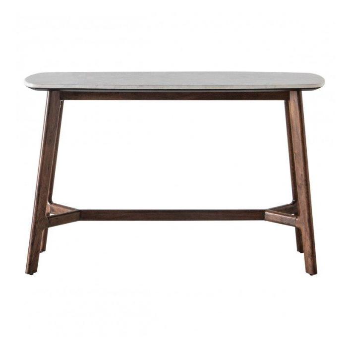 Pavilion Chic Console Table Plaza with Marble Top 2