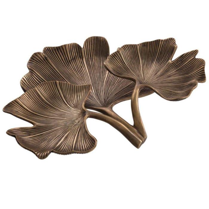Eichholtz Decorative Tray Ginkgo Leaf 1