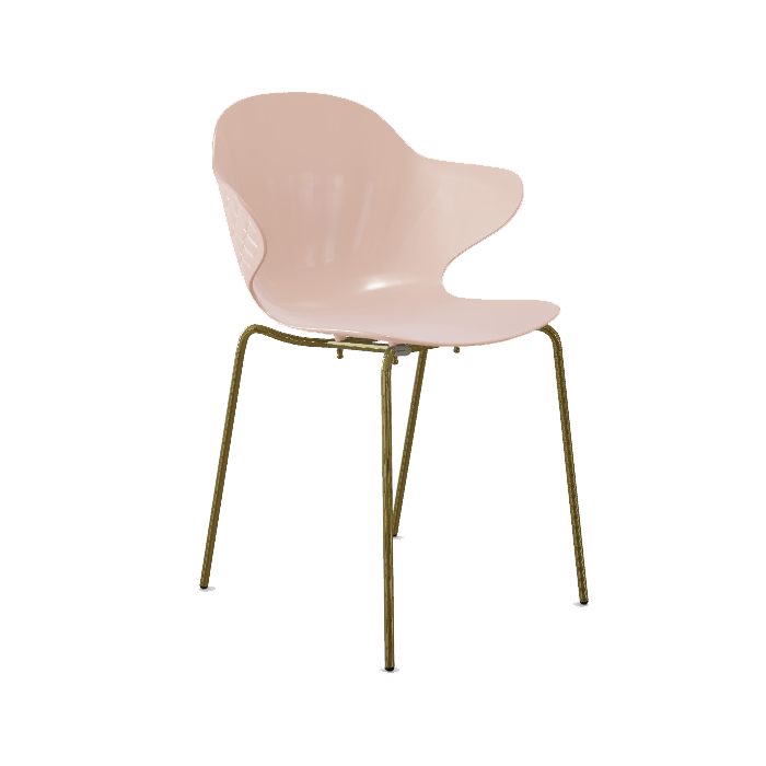 Calligaris Dining Chair St Tropez in Pink 1