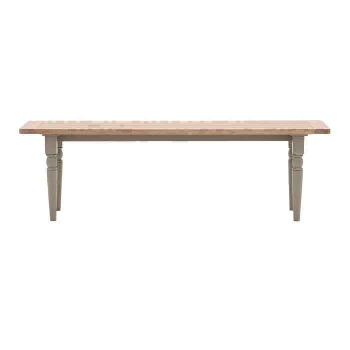 Pavilion Chic Eastfield Dining Bench in Prairie 1