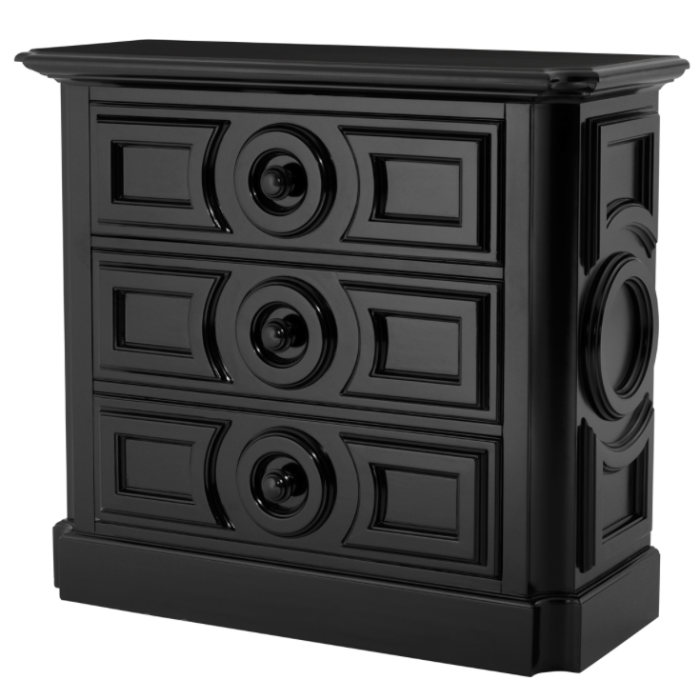 Eichholtz Chest of Drawers Cambon in Black 1